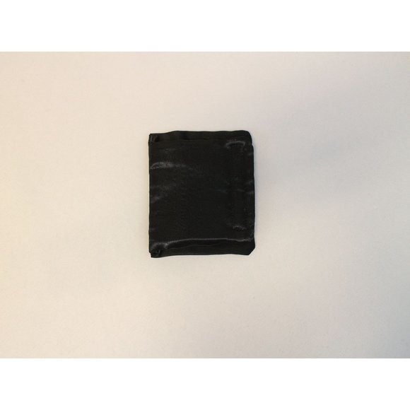 Black Satin Bra Strap Padding or Sling Cushion Port Pillow - Picture 5 of 5